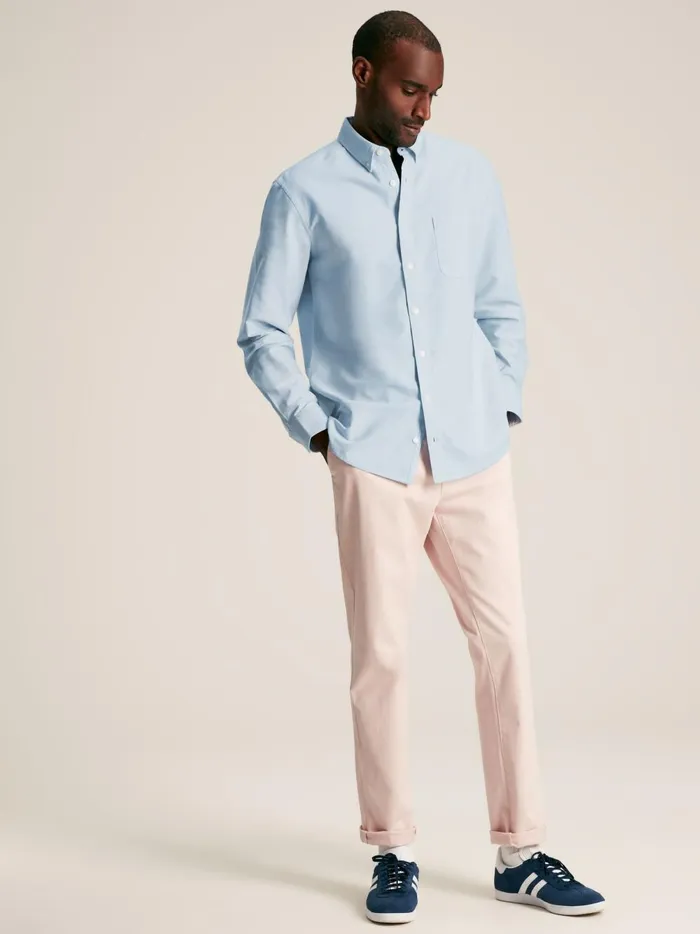 Joules Shirts Men Blue Long Sleeve Shirt