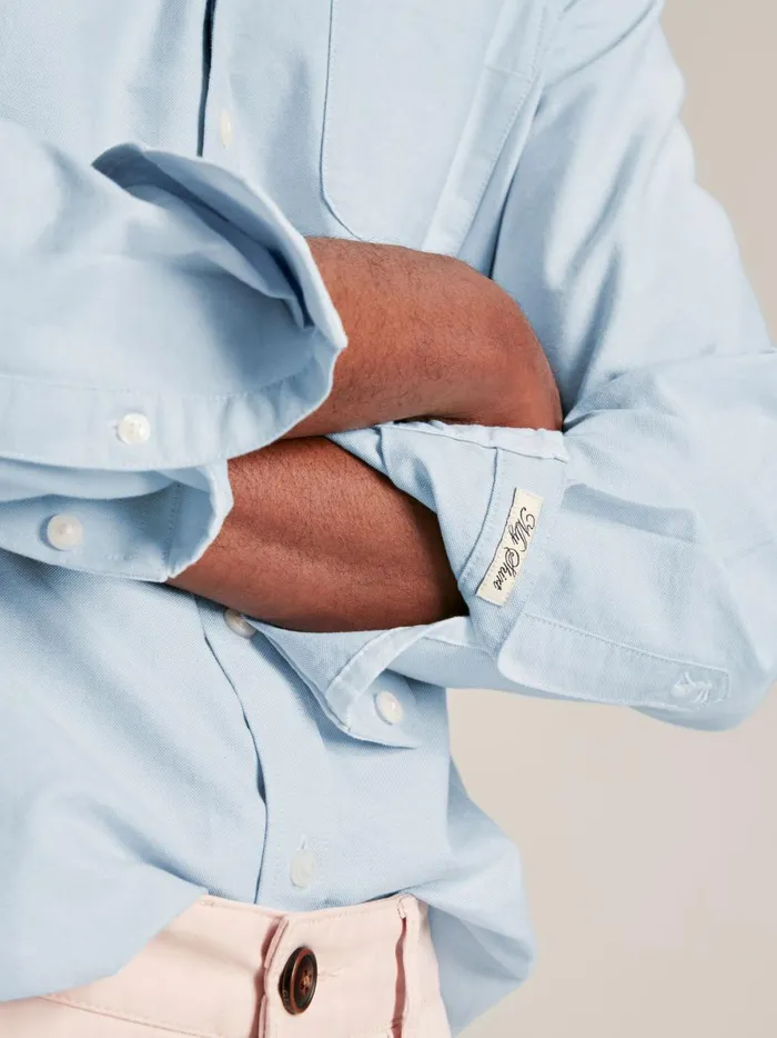 Joules Shirts Men Blue Long Sleeve Shirt