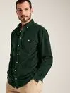 Joules Shirts Men Green Corduroy Shirt