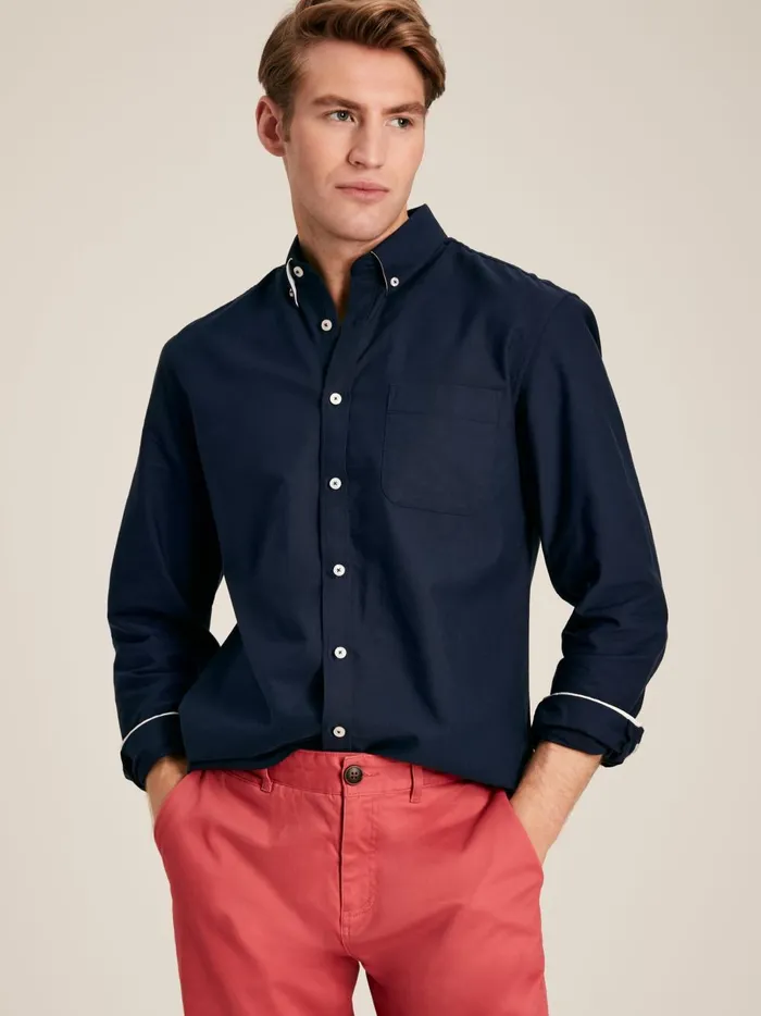 Joules Shirts Men Navy Classic Fit Shirt