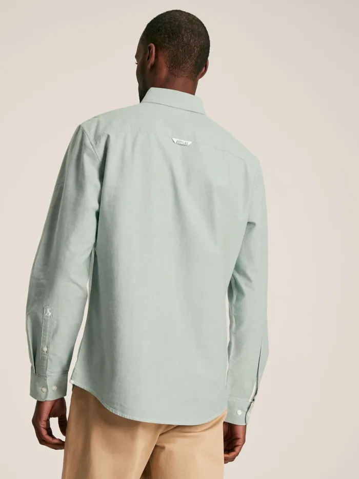 Joules Shirts Men Sage Green Classic Fit Shirt