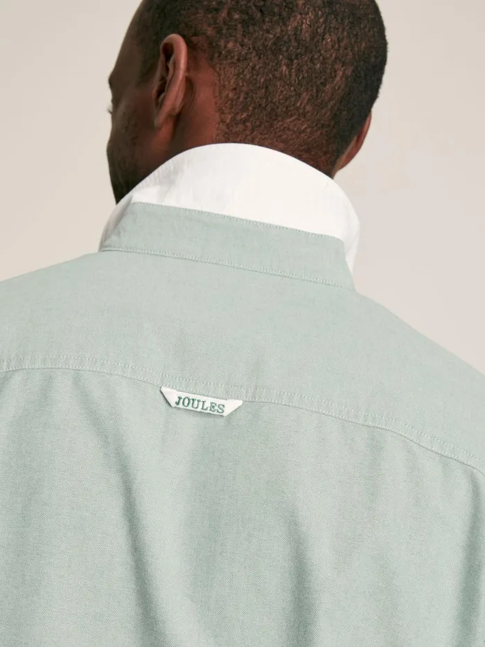 Joules Shirts Men Sage Green Classic Fit Shirt