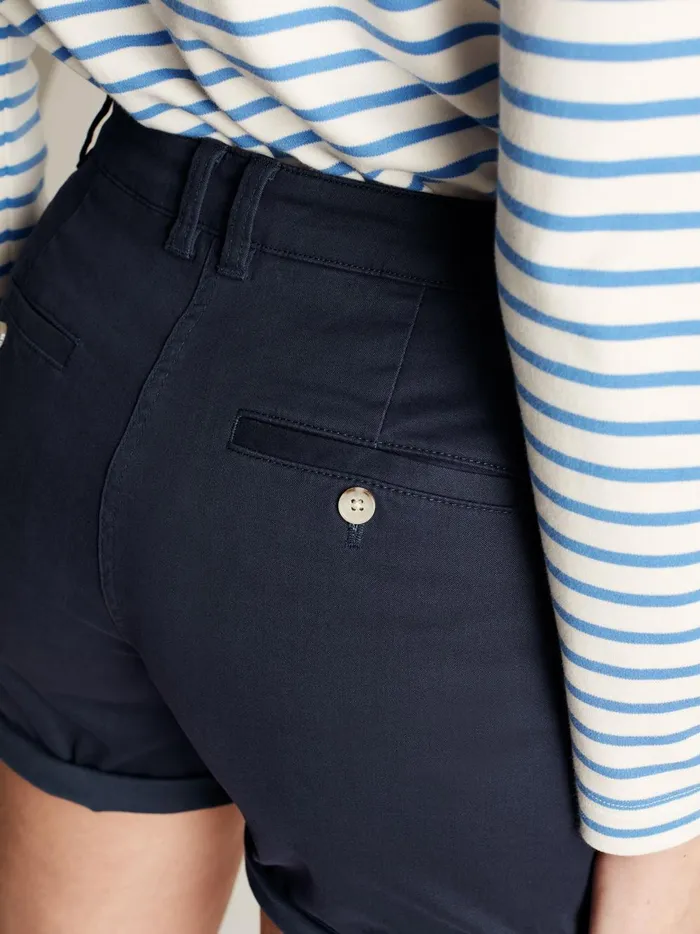 Joules Shorts and Skirts Women Blue Mid Thigh Length Chino Shorts