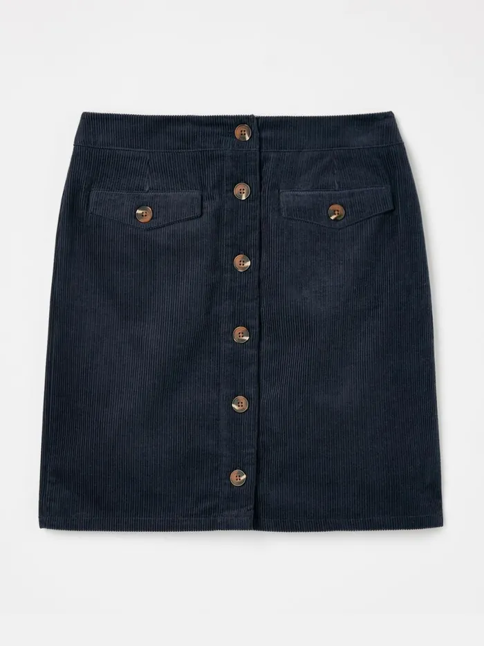 Joules Shorts and Skirts Women Navy Blue Cord Skirt