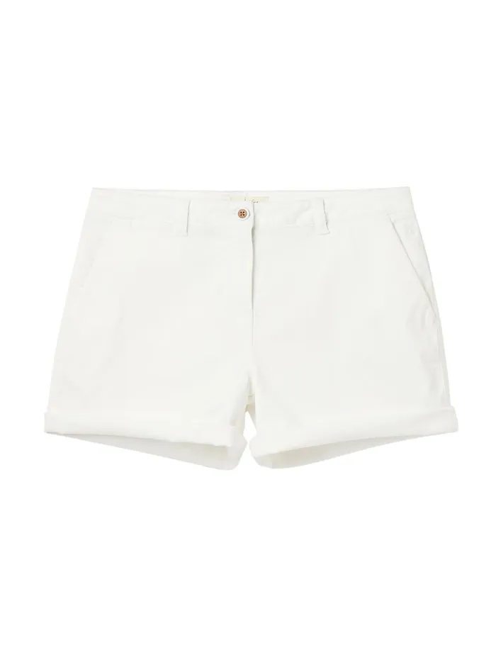 Joules Shorts and Skirts Women White Mid Thigh Length Chino Shorts