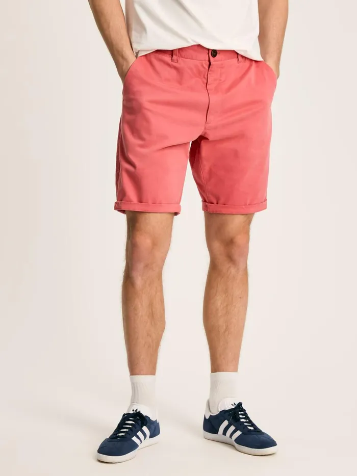 Joules Shorts Men Pink Chino Shorts
