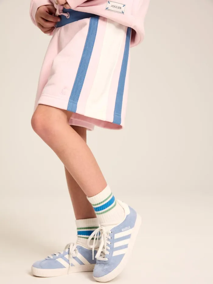Joules Skirts Girls Pink Colourblock Jersey Shorts