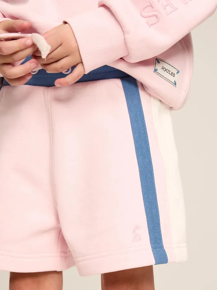 Joules Skirts Girls Pink Colourblock Jersey Shorts