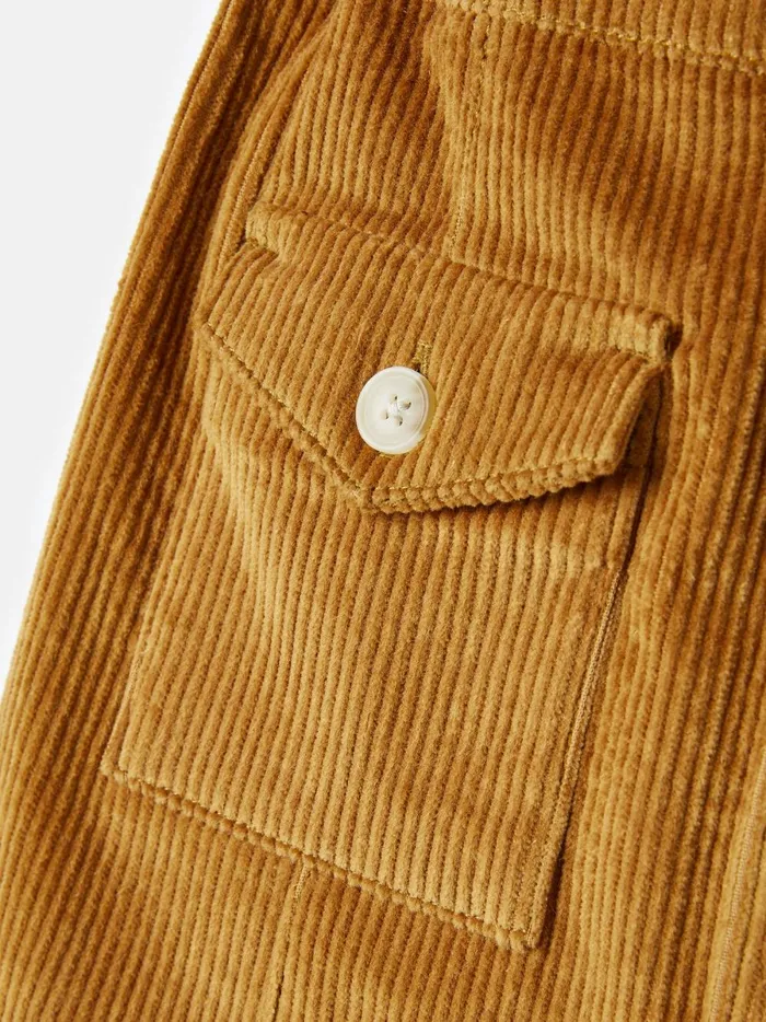 Joules Skirts Girls Tan Kness Length Corduroy Skirt