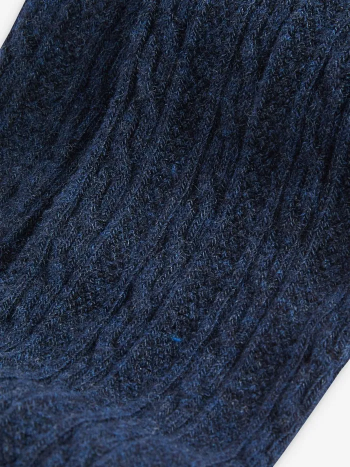 Joules Socks Girls Next Navy Blue Sparkle Tights