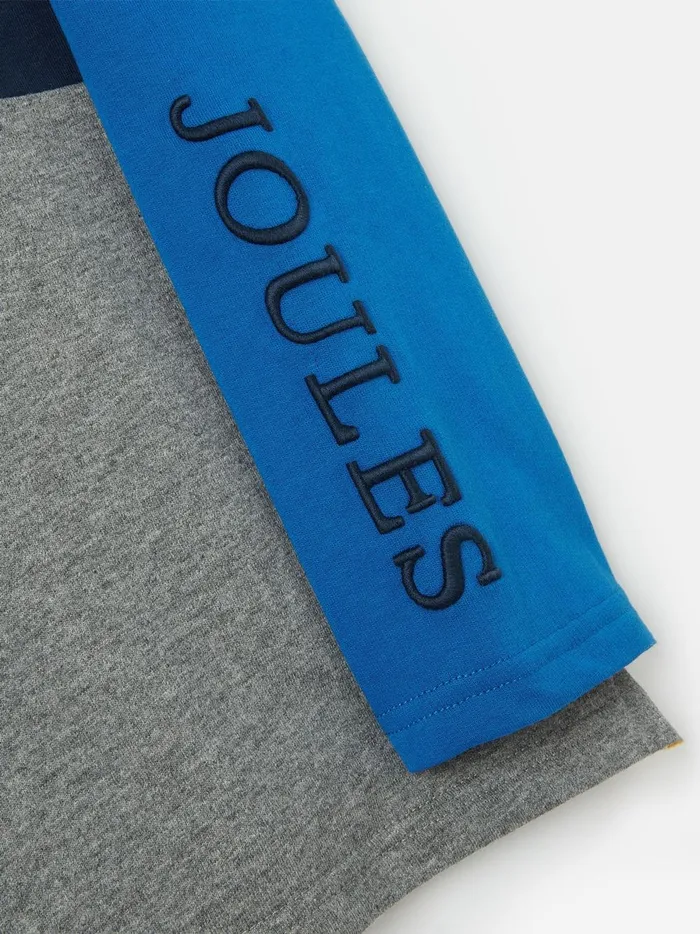 Joules Sweatshirts and Hoodies Boys Blue Quarter Zip Sweatshirt