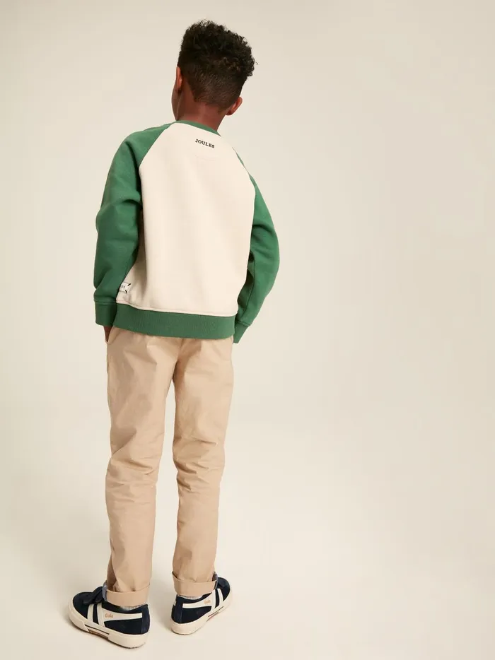 Joules Sweatshirts and Hoodies Boys Cream Crew Neck Sweatshirt