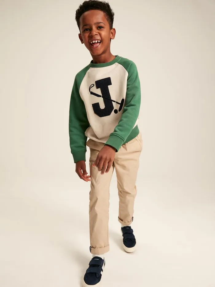 Joules Sweatshirts and Hoodies Boys Cream Crew Neck Sweatshirt