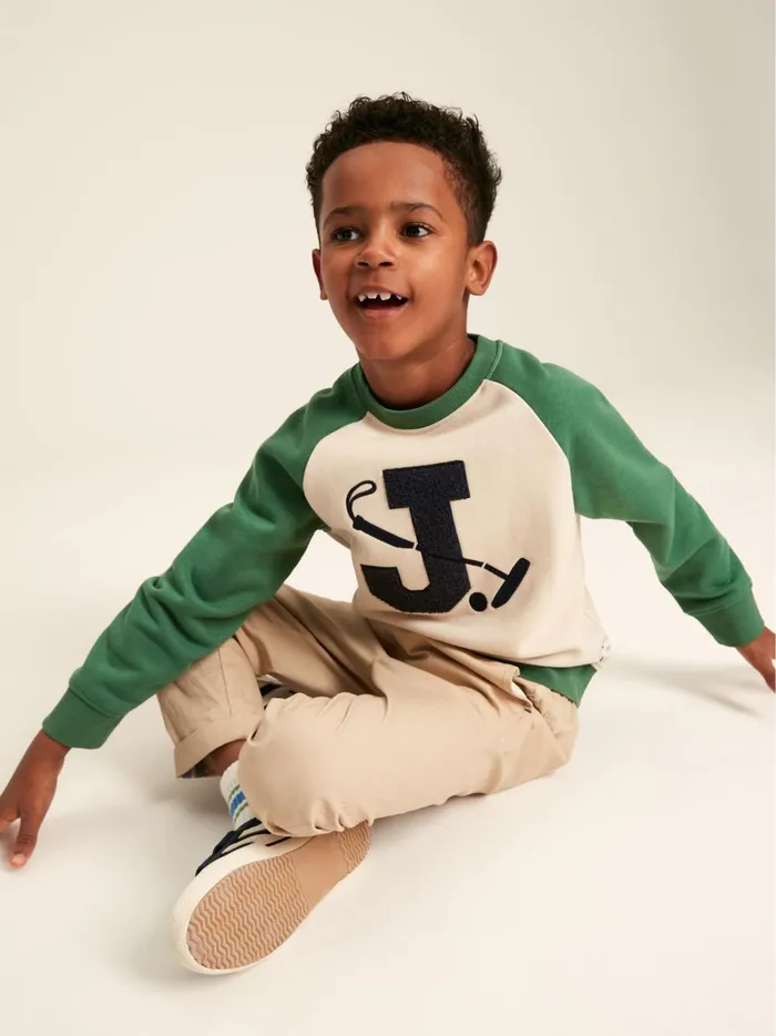 Joules Sweatshirts and Hoodies Boys Cream Crew Neck Sweatshirt