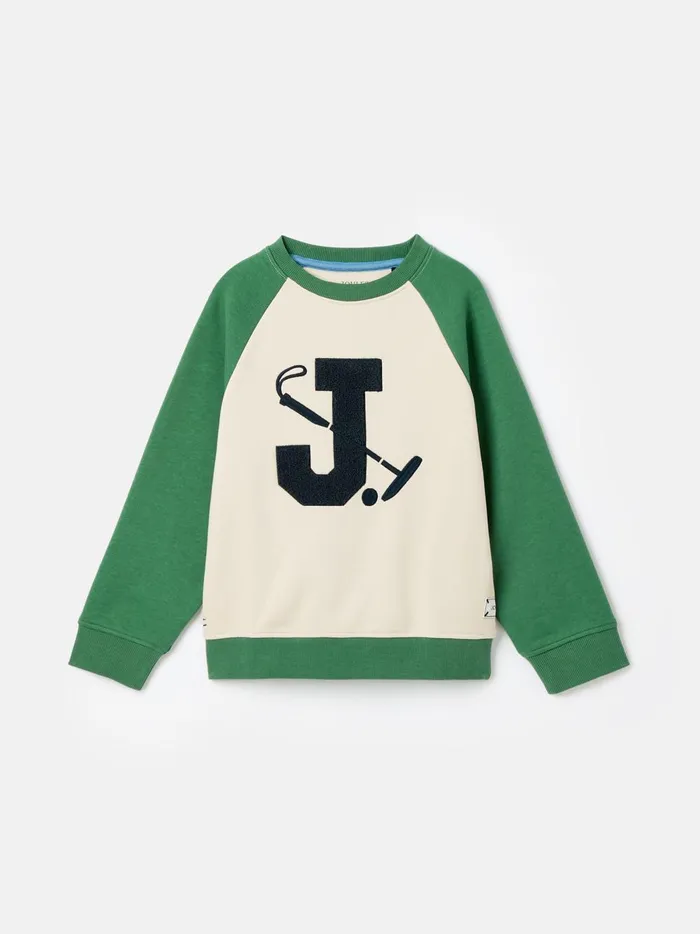Joules Sweatshirts and Hoodies Boys Cream Crew Neck Sweatshirt
