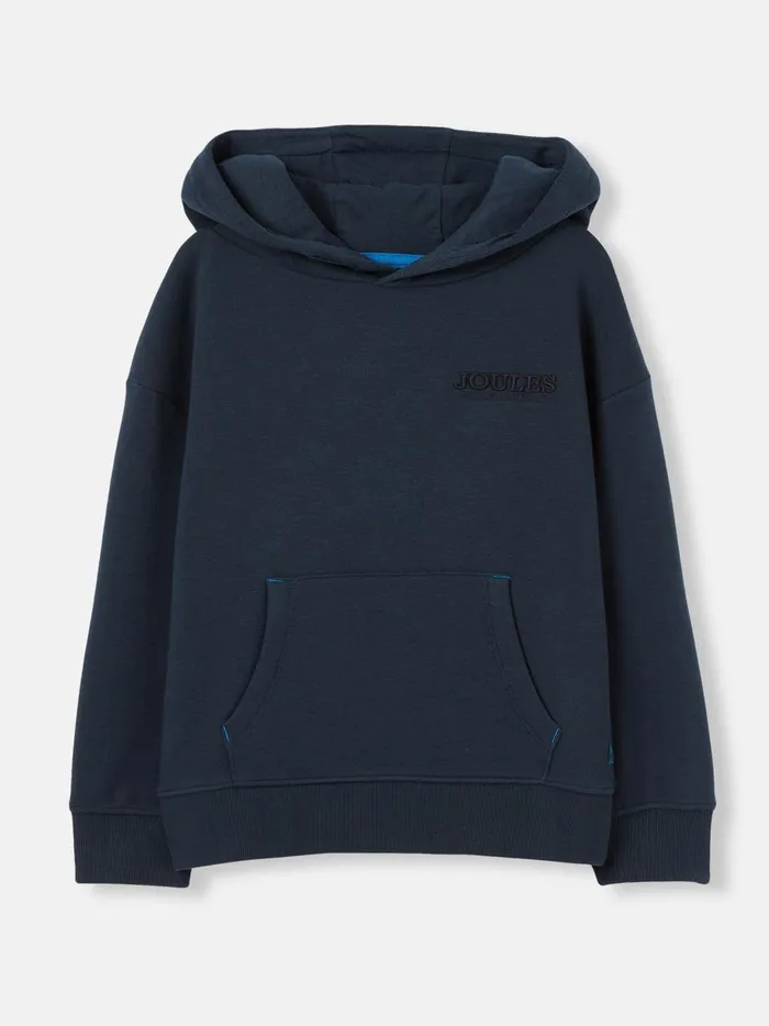 Joules Sweatshirts and Hoodies Boys Navy Blue Hooded Sweatshirt