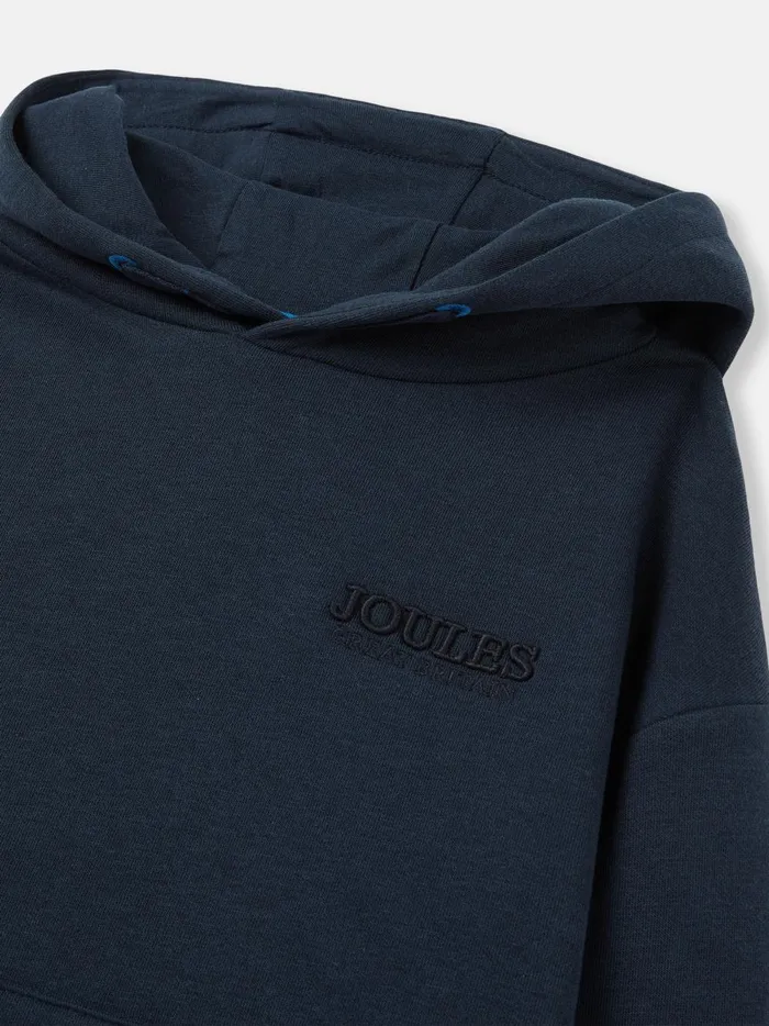 Joules Sweatshirts and Hoodies Boys Navy Blue Hooded Sweatshirt