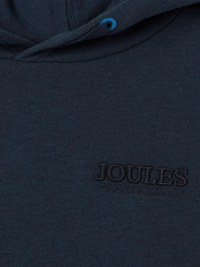 Joules Sweatshirts and Hoodies Boys Navy Blue Hooded Sweatshirt