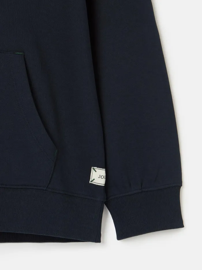 Joules Sweatshirts and Hoodies Boys Navy Embroidered Hoodie