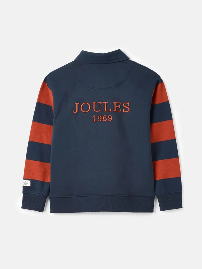 Joules Sweatshirts and Hoodies Boys Navy Rugby Sweatshirt