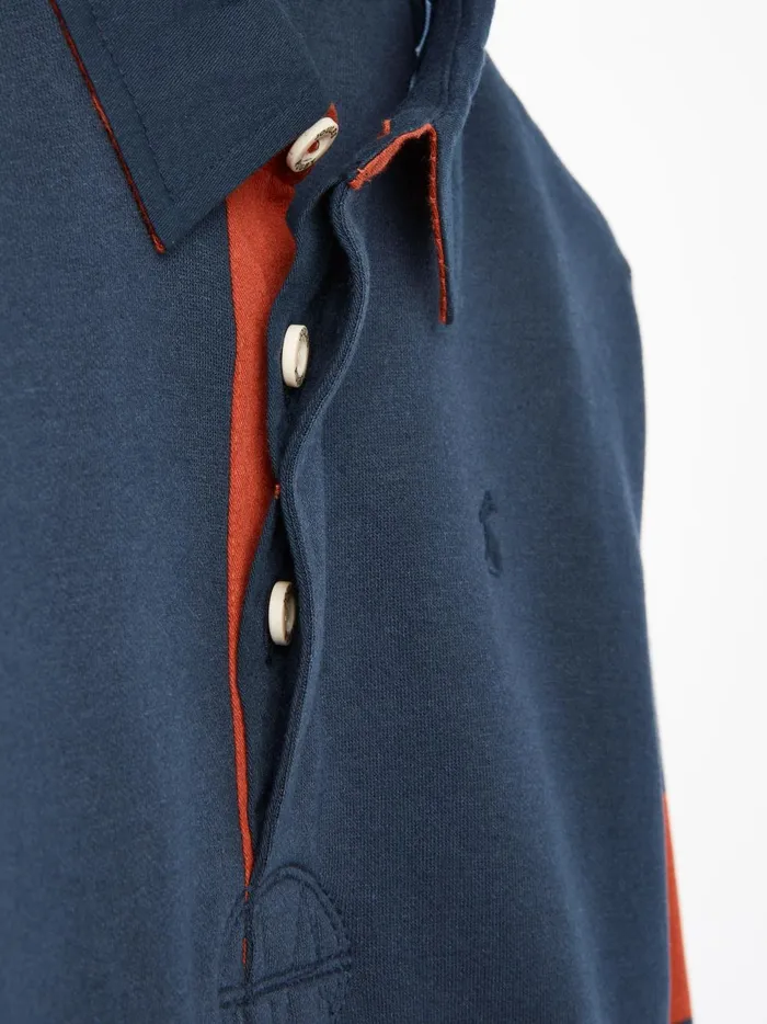 Joules Sweatshirts and Hoodies Boys Navy Rugby Sweatshirt