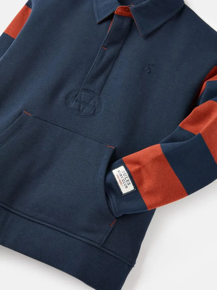 Joules Sweatshirts and Hoodies Boys Navy Rugby Sweatshirt