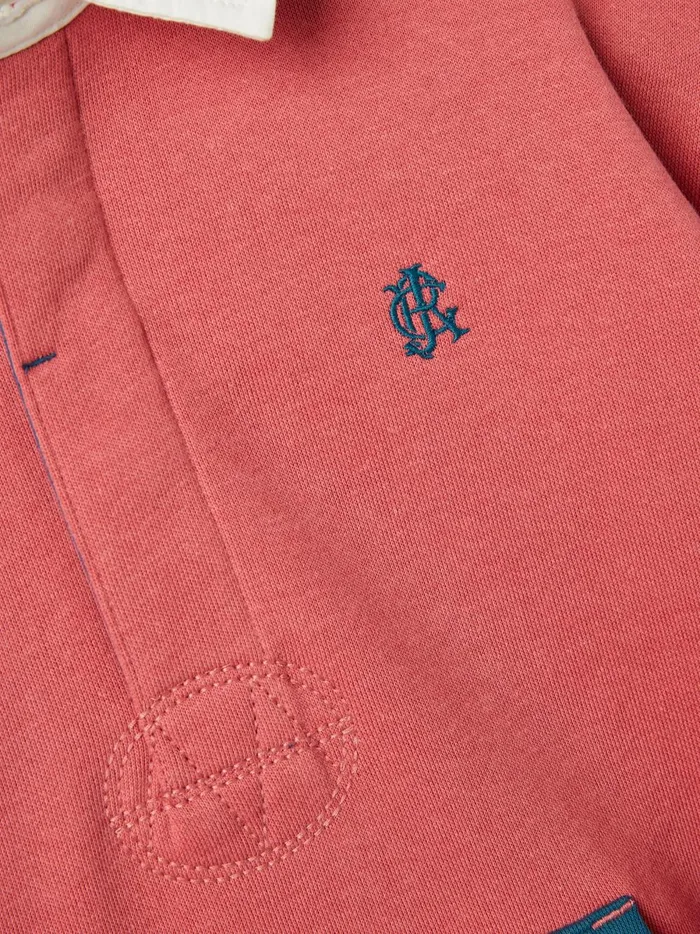 Joules Sweatshirts and Hoodies Boys Red Rugby Sweatshirt