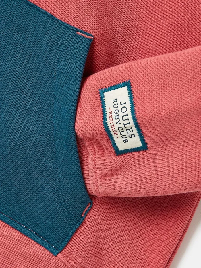 Joules Sweatshirts and Hoodies Boys Red Rugby Sweatshirt