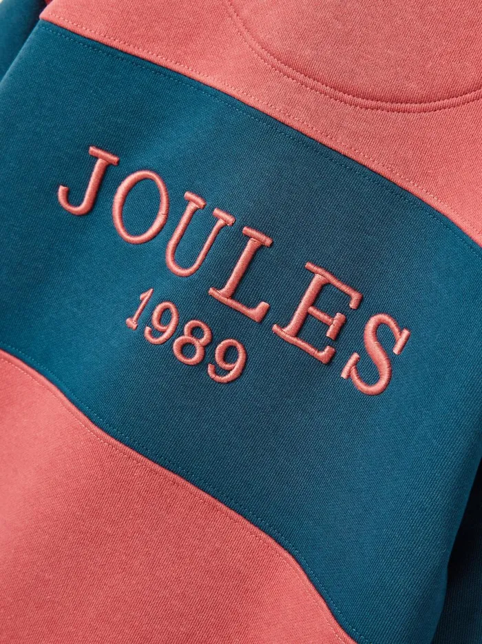 Joules Sweatshirts and Hoodies Boys Red Rugby Sweatshirt