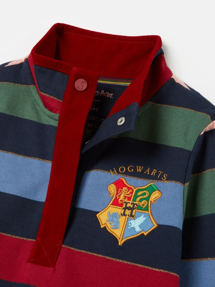 Joules Sweatshirts and Hoodies Girls Multi Harry Potter Striped Sweatshirt