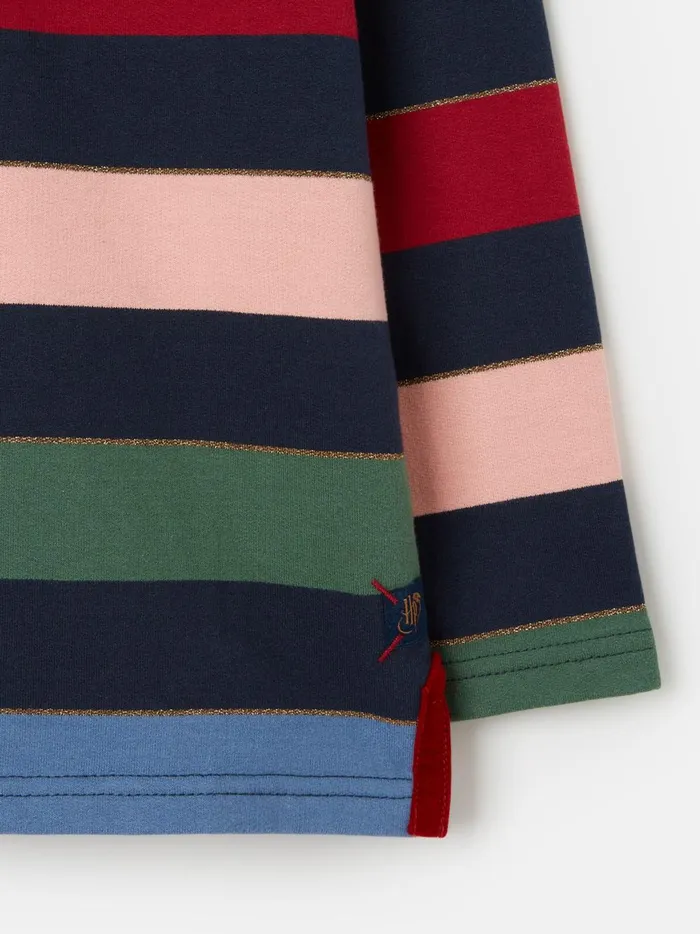 Joules Sweatshirts and Hoodies Girls Multi Harry Potter Striped Sweatshirt