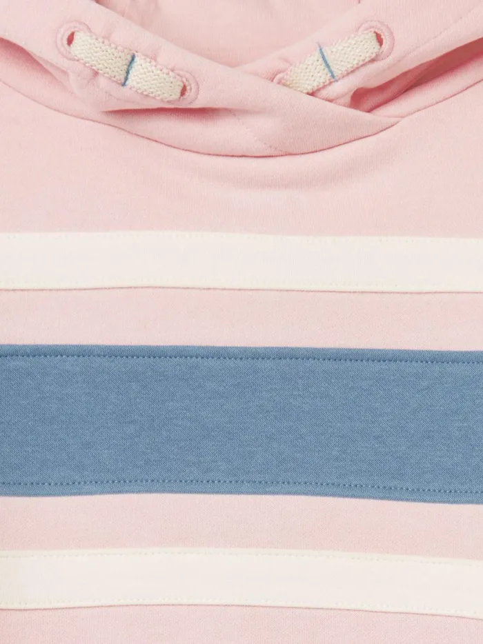 Joules Sweatshirts and Hoodies Girls Pink Colourblock Hooded Sweatshirt