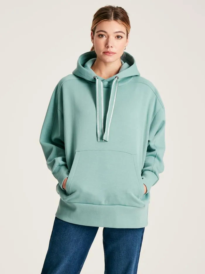 Joules Sweatshirts and Hoodies Women Blue Oversized Hoodie