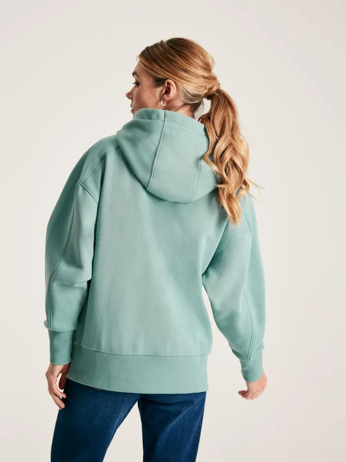 Joules Sweatshirts and Hoodies Women Blue Oversized Hoodie