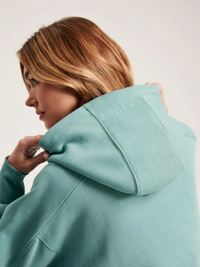 Joules Sweatshirts and Hoodies Women Blue Oversized Hoodie