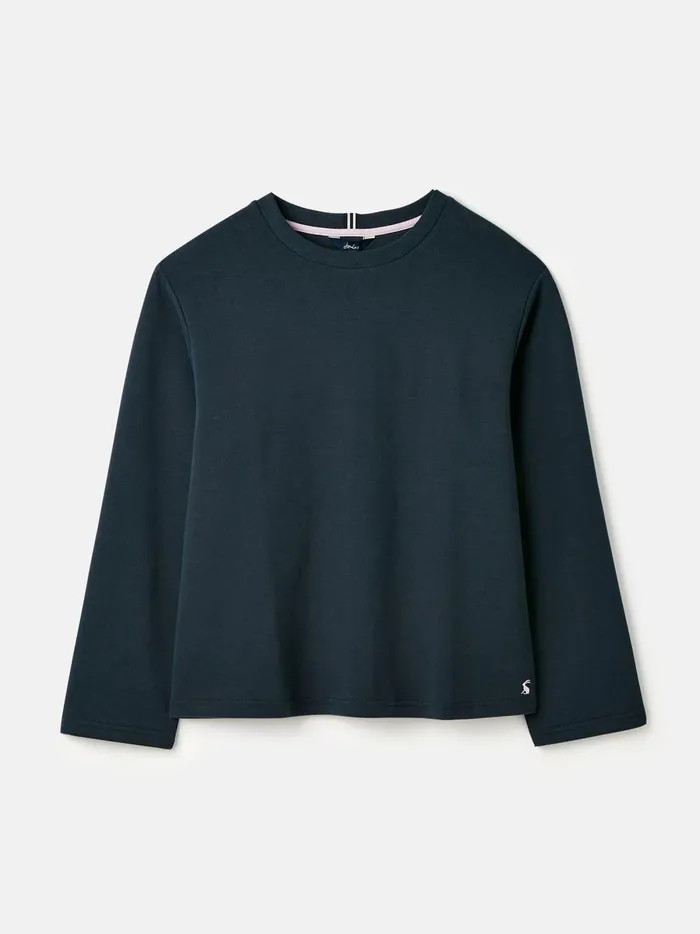 Joules Sweatshirts and Hoodies Women Blue Slouchy Sweatshirt