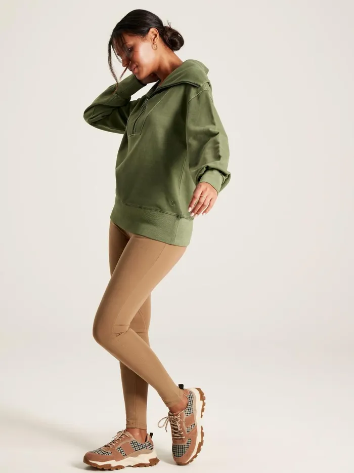Joules Sweatshirts and Hoodies Women Green Pullover Sweatshirt