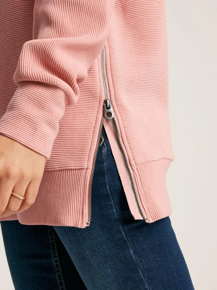 Joules Sweatshirts and Hoodies Women Pink Cowl Neck Sweatshirt
