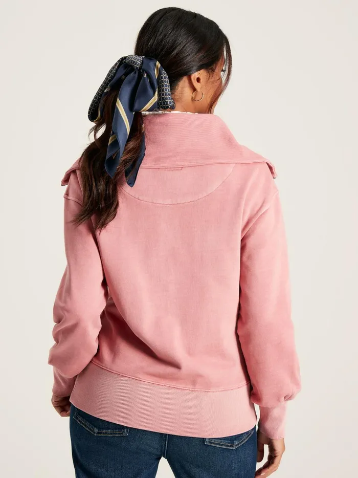 Joules Sweatshirts and Hoodies Women Pink Pullover Sweatshirt