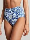 Joules Swimwear and Beachwear Women Blue Mosaic Bikini Bottoms