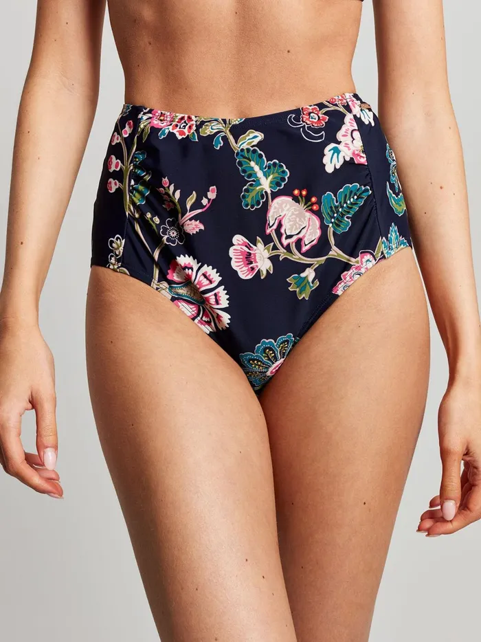 Joules Swimwear and Beachwear Women Navy Floral Bikini Bottoms
