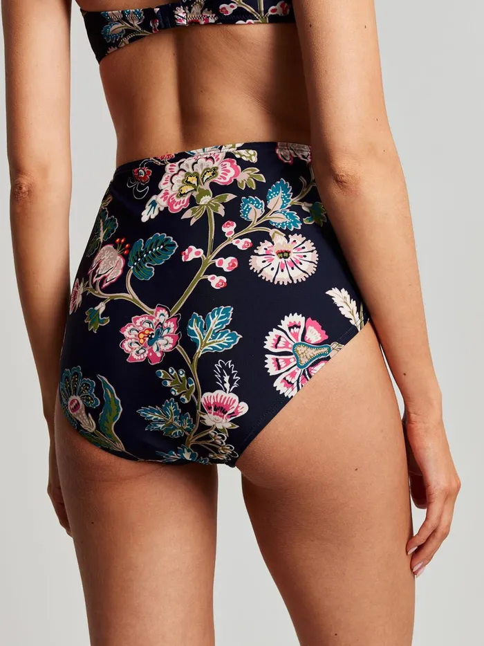 Joules Swimwear and Beachwear Women Navy Floral Bikini Bottoms