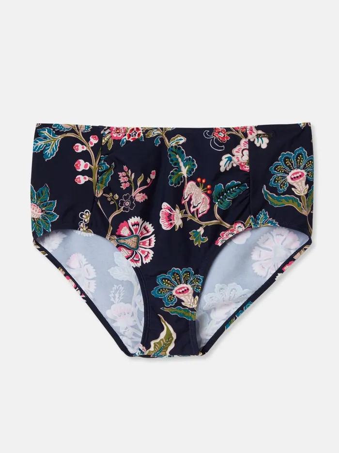 Joules Swimwear and Beachwear Women Navy Floral Bikini Bottoms