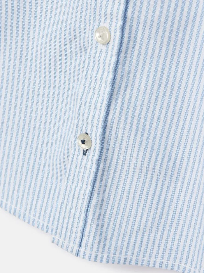 Joules Tops and Tshirts Boys Blue Long Sleeve Striped Shirt