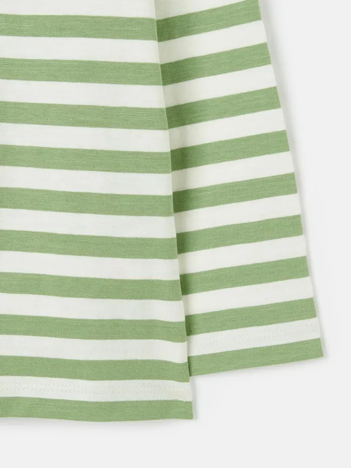 Joules Tops and Tshirts Boys Green Long Sleeve Jersey TShirt