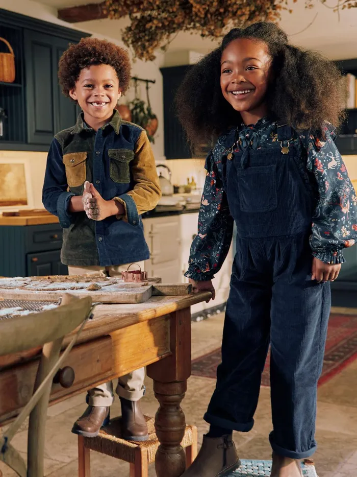 Joules Tops and Tshirts Boys Multi Oversized Corduroy Shirt