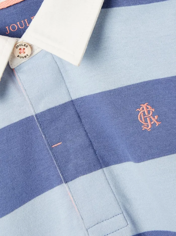 Joules Tops and Tshirts Boys Multi Striped Rugby Shirt