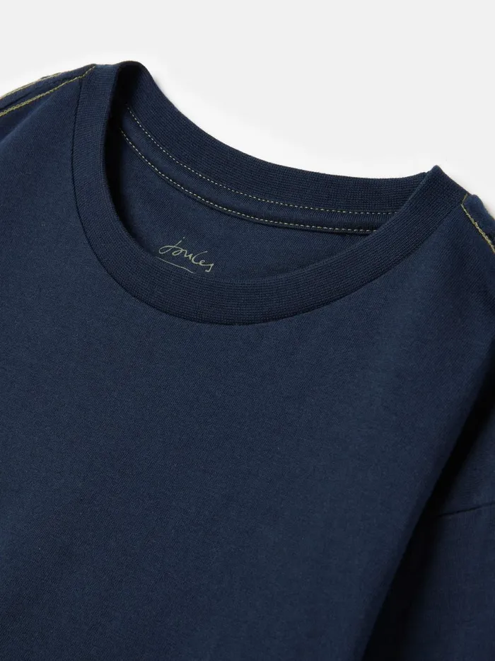 Joules Tops and Tshirts Boys Navy Long Sleeve Artwork Jersey Top