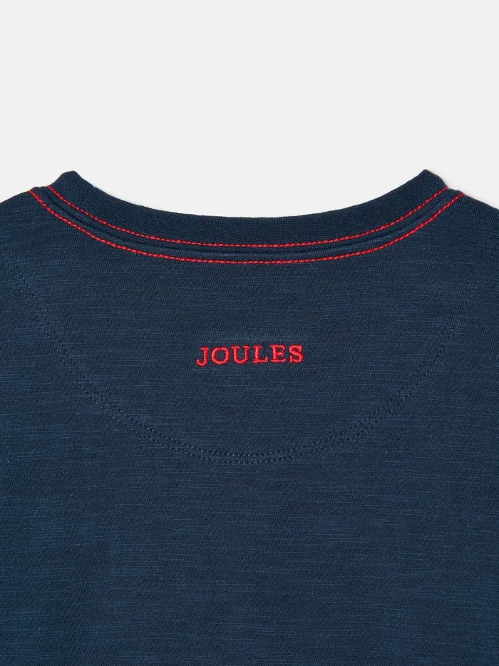 Joules Tops and Tshirts Boys Navy Long Sleeve Dinosaur TShirt
