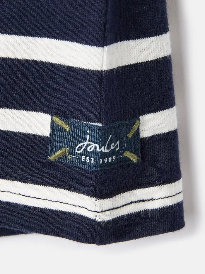 Joules Tops and Tshirts Boys Navy Striped Long Sleeve Top